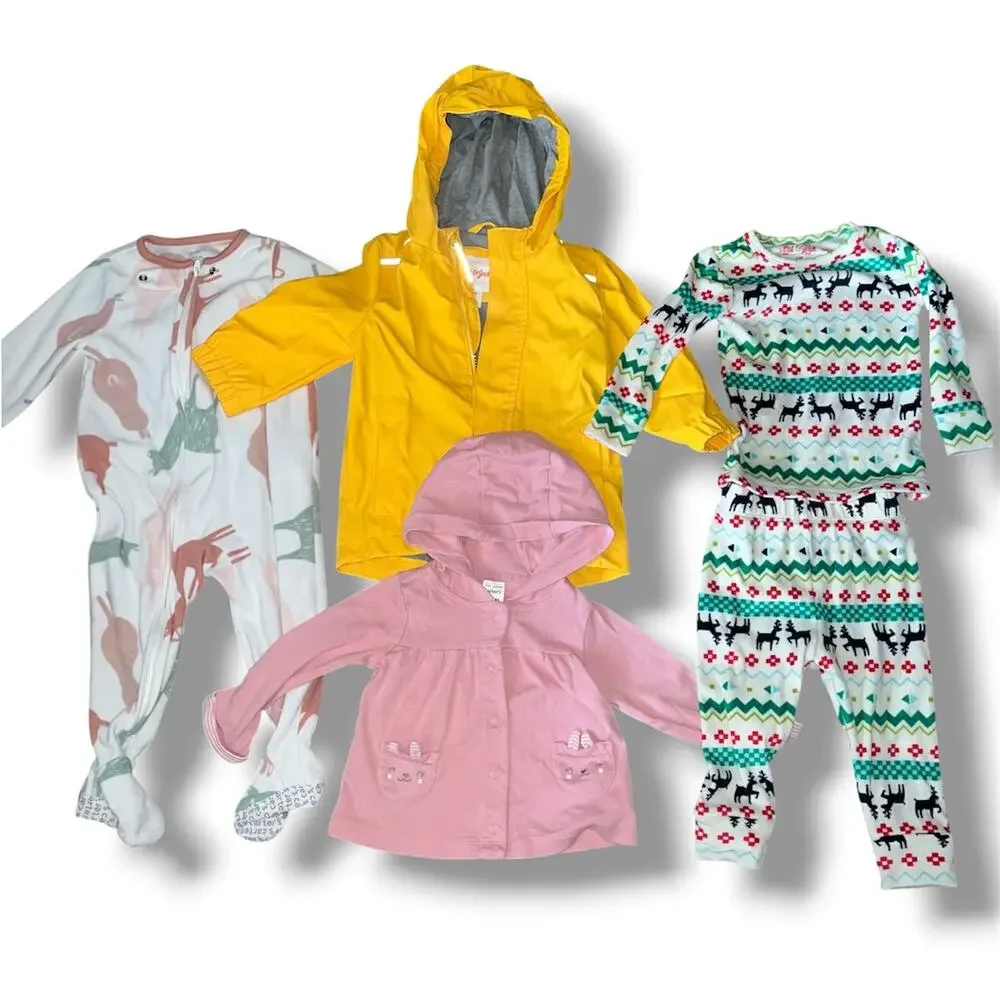 Huge 12-Month Baby Girl Autumn & Winter Clothing Lot